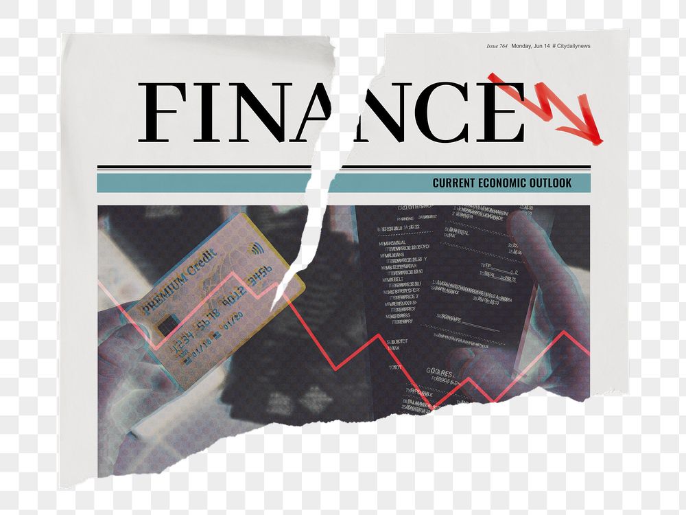 Finance newspaper png sticker, world | Free PNG - rawpixel