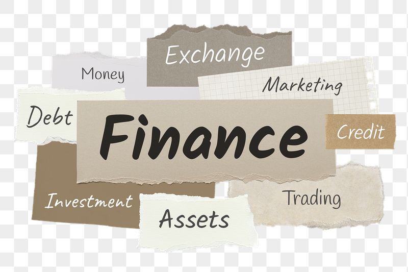 Finance png word sticker typography, | Free PNG - rawpixel