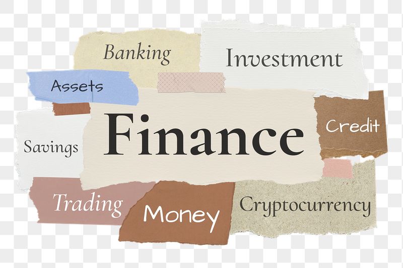 Finance png word sticker typography, | Free PNG - rawpixel