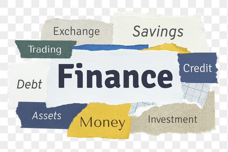 Finance png word sticker typography, | Free PNG - rawpixel
