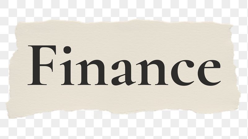 Finance png word sticker typography, | Free PNG - rawpixel