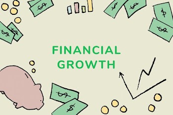 Finance template psd with financial growth… | Free stock illustration | High Resolution graphic