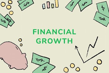 Finance template vector with financial growth… | Free stock illustration | High Resolution graphic