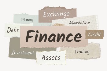 Finance word, ripped paper typography | Free PSD - rawpixel