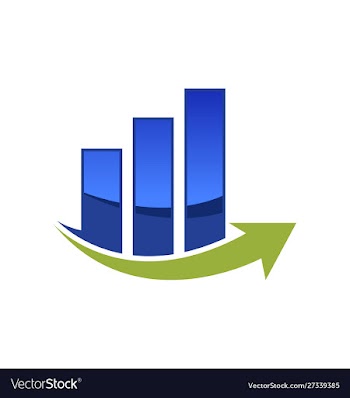 Financial accounting logo financial advisers logo vector image