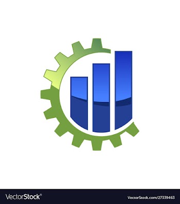 Financial accounting logo financial advisers logo vector image