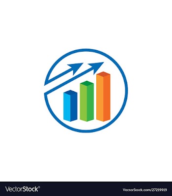 Financial accounting logo financial advisors logo vector image