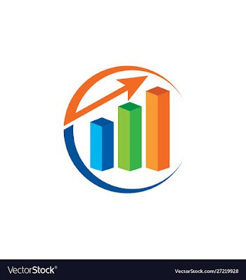 Financial accounting logo financial advisors logo vector image