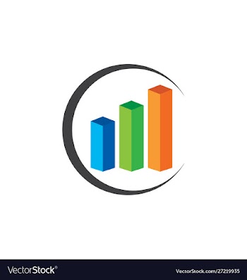 Financial accounting logo financial advisors logo vector image