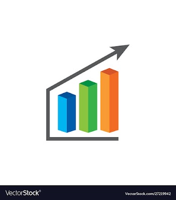 Financial accounting logo financial advisors logo vector image