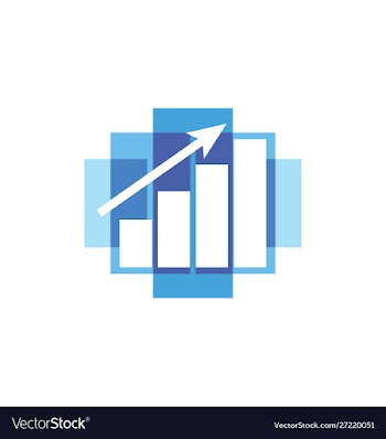 Financial accounting logo financial advisors logo vector image