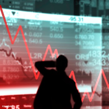 Financial crisis at the stock markets due to coivd-19 pandemic | Free  illustration - 2300828