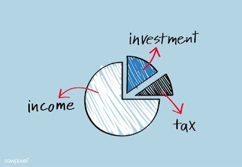 Financial plan pie chart illustration | Free stock vector - 472075
