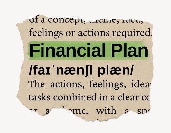 Financial plan ripped dictionary, editable | Free PSD - rawpixel