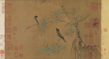 Finches and bamboo | Free Photo - rawpixel