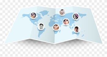 Find Awesome People Like You - World Map