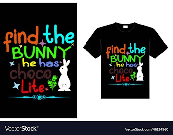 find the bunny he has choco lite art
