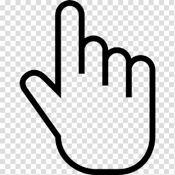 Finger Cursor Free PNG Image