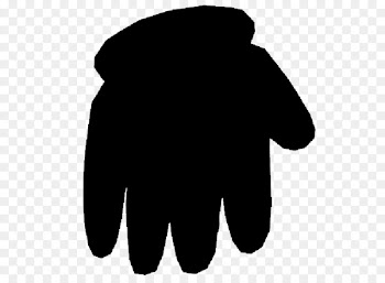 Finger Glove Font Silhouette Line -  