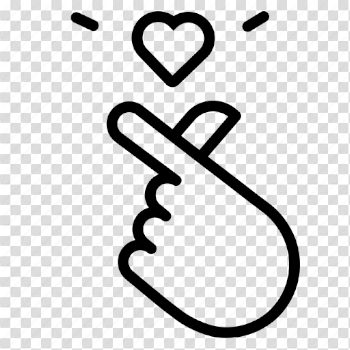 Finger, hand, heart, love, mini, romantic, valentine icon