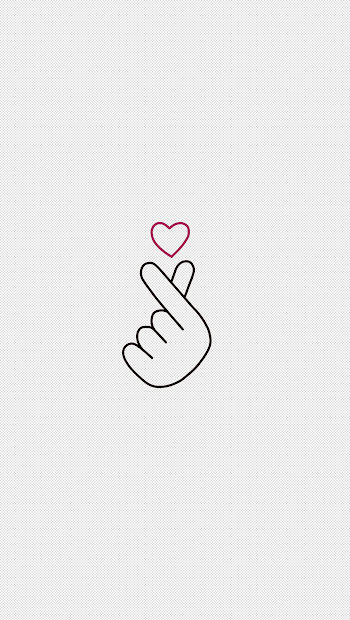 finger heart, love, korea, kpop, korean, culture, friends ...