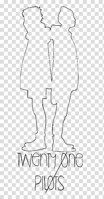 Finger Line art Homo sapiens , twenty one pilots transparent background PNG clipart
