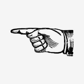 Finger pointing hand drawn illustration. | Free Photo - rawpixel