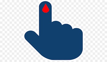 Finger Product design Clip art - diabetes button 