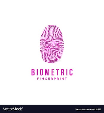 fingerprint biometric finger stamp logo template