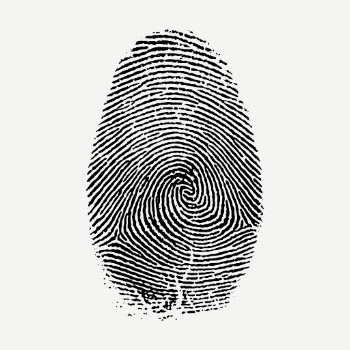 Fingerprint drawing, vintage whorl illustration | Free PSD - rawpixel