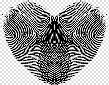 Fingerprint , Fingerprint Heart , finger print transparent background PNG clipart