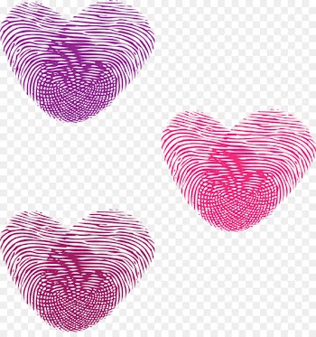 Fingerprint Heart Footprint Thumb Clip art - finger print 