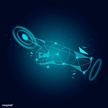 Fingerprint scanner technology | Free stock vector - 593127