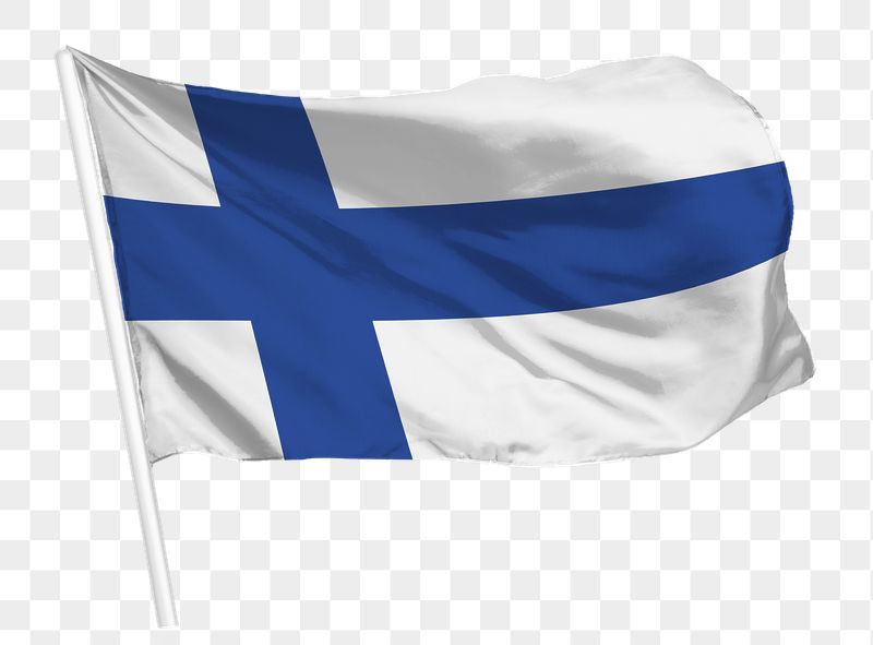 Finland flag png waving, national | Free PNG - rawpixel
