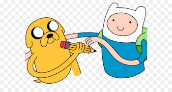Finn the Human Marceline the Vampire Queen Ice King Princess Bubblegum Jake the Dog - lumpy transparency and translucency 