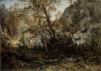 Finnish forest landscape, 1859, Werner | Free Photo - rawpixel