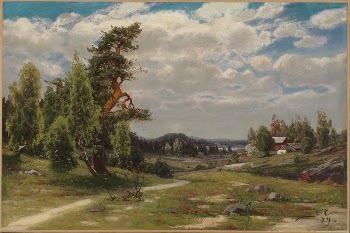 Finnish landscape in summer, 1879 | Free Photo - rawpixel