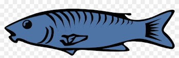 Fins Clipart Fish Food - Cartoon Fish To Eat
