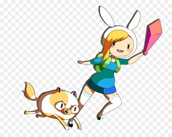 Fionna and Cake Finn the Human Mammal Art Drawing - finn the human 