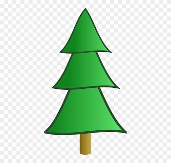 Fir Tree Clip Art - Evergreen Tree Cartoon Drawing