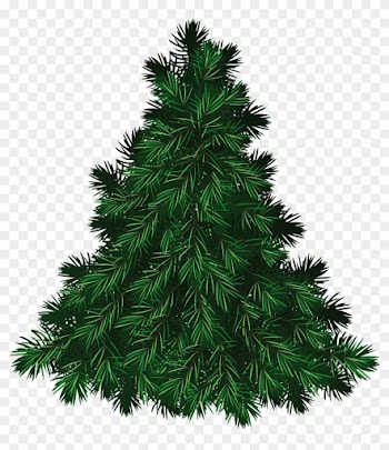 Fir Tree Clipart Transparent - Merry Christmas Icon Png