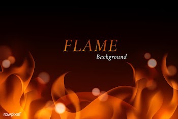 Fire and flames background | Free stock vector - 591814