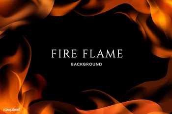 Fire and flames background | Free stock vector - 591829
