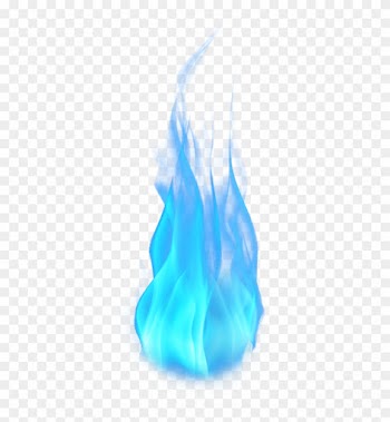 Fire Blue Flames Lit Colored 3d - Fire