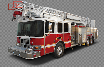 Fire Brigade Truck PNG Image with Transparent Background