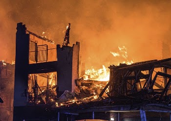 Fire, burning area. Original public | Free Photo - rawpixel