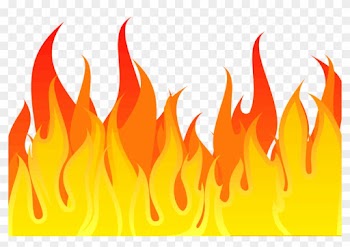Fire Clipart Clipground Simple Backyard Fire Pit - Flames Png