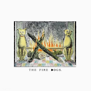 Fire dogs vintage artwork | Free stock vector - 571372