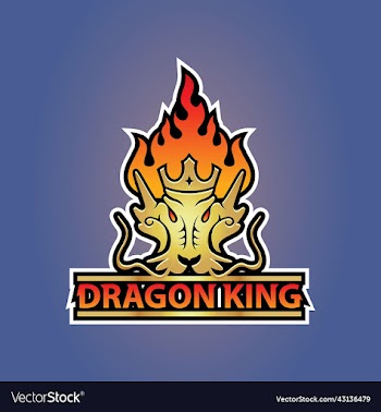 fire dragon logo image