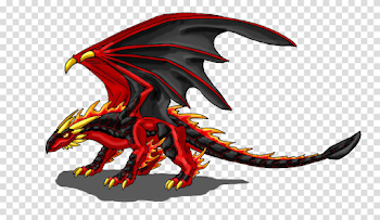 Fire Dragon PNG Image